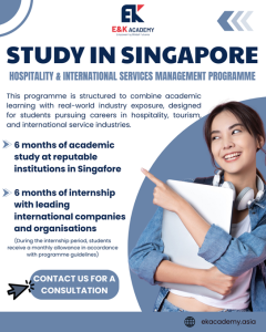 Hospitality and International Services Management Programme in Singapore
